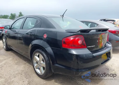 2014 Dodge Avenger Se из США, поврежденный, VIN 1C3CDZAB6EN202040